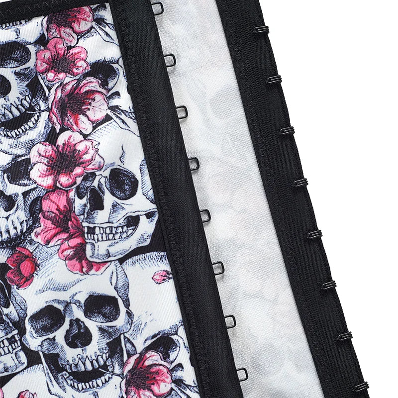 Skeleton Floral Corset